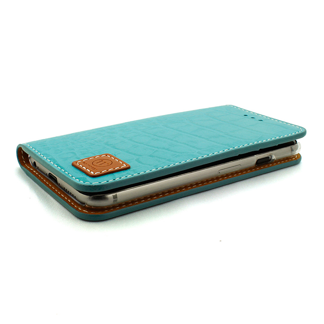 【iPhone6s Plus/6 Plus ケース】DESIGNSKIN WETHERBY・Premium Croco (Emerald)サブ画像