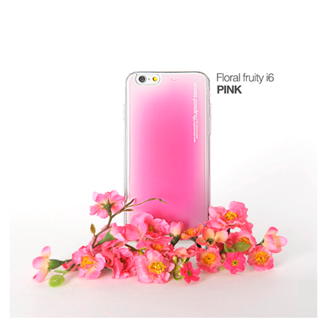 【iPhone6s/6 ケース】香り付き保護ケース Aroma case Floral fruity (Pink)goods_nameサブ画像
