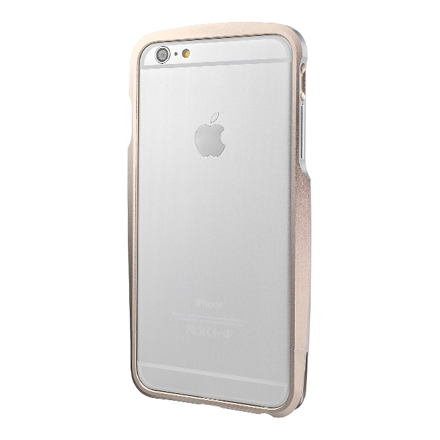 【iPhone6 Plus ケース】Round Metal Bumper (Gold)サブ画像