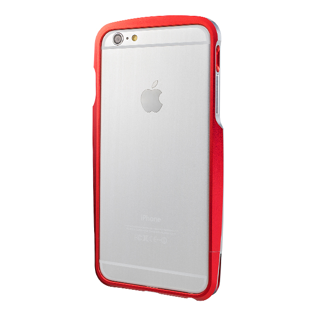 【iPhone6 Plus ケース】Round Metal Bumper (Red)サブ画像