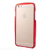 【iPhone6 Plus ケース】Round Metal Bumper (Red)