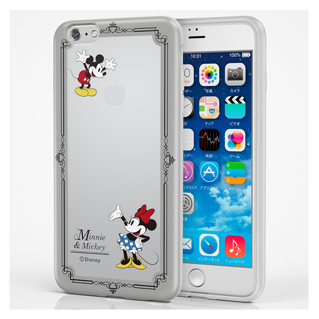 【iPhone6s Plus/6 Plus ケース】Disney ソフトケース ミニーマウス＆ミッキーマウスサブ画像