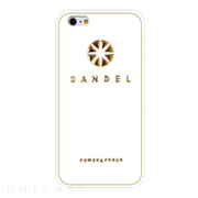 【iPhone6s Plus/6 Plus ケース】BANDEL Logo (White×Gold)