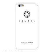 【iPhone6s Plus/6 Plus ケース】BANDEL Logo (White×Silver)