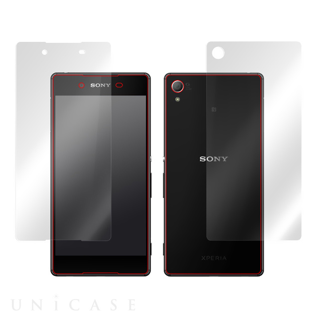 【XPERIA Z4 フィルム】OverLay Glass for Xperia (TM) Z4 表・裏両面セット