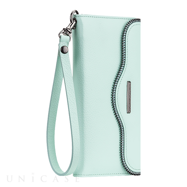 【iPhone6s Plus/6 Plus ケース】REBECCAMINKOFF Leather Folio Wristlet (Wintermint)