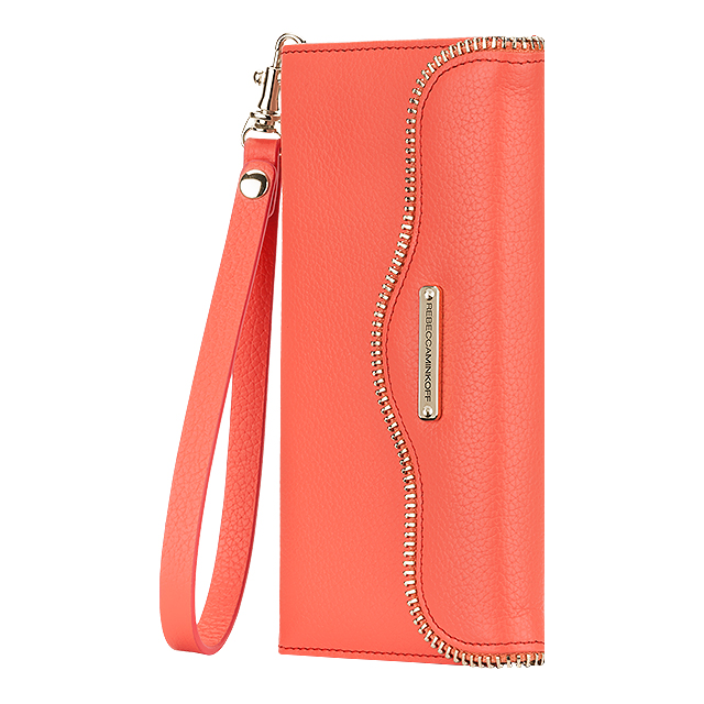 【iPhone6s/6 ケース】REBECCAMINKOFF Leather Folio Wristlet (Coral)サブ画像