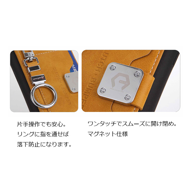 【iPhone6s/6 ケース】CLUTCH BUMPER/ホワイトサブ画像