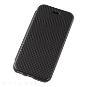 【iPhone6s Plus/6 Plus ケース】Carbon Fiber ＆ Leather Case Black