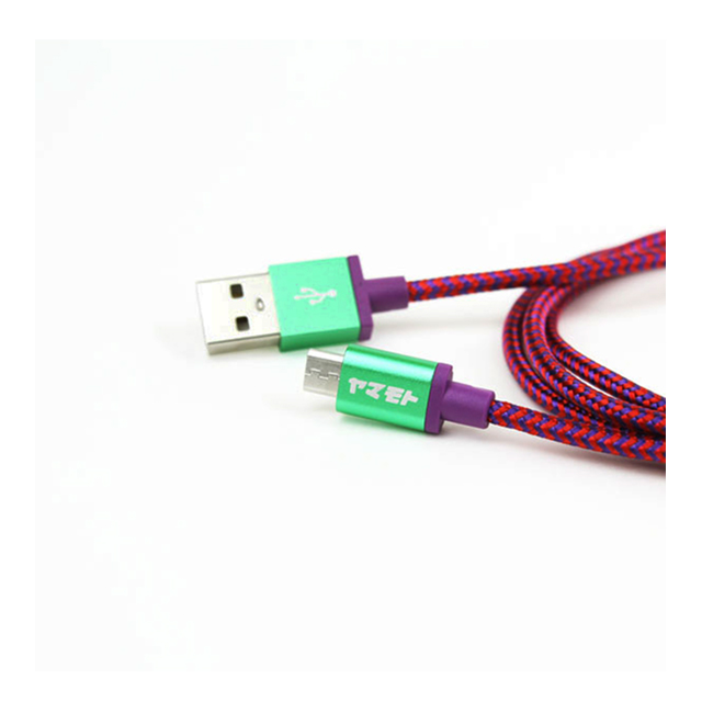 POP Cable Micro USB - GREEN/PURPLEgoods_nameサブ画像