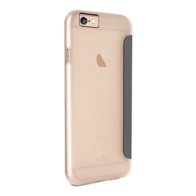 【iPhone6s/6 ケース】Booklet case Quick View ＆ Answer call function (TRANSPARENT)サブ画像