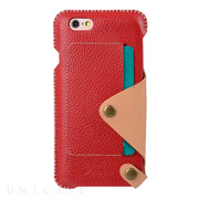 【iPhone6s/6 ケース】Premium Leather Case Latina Series (Red Lychee)