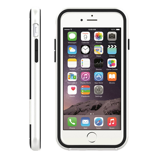 【iPhone6 ケース】LINE カード収納機能付きケース (ピュアホワイト)サブ画像