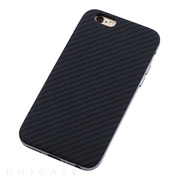 【iPhone6s/6 ケース】Hybrid Case UNIO (Kevlar Silver)