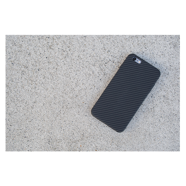 【iPhone6s/6 ケース】Hybrid Case UNIO (Kevlar Black)サブ画像