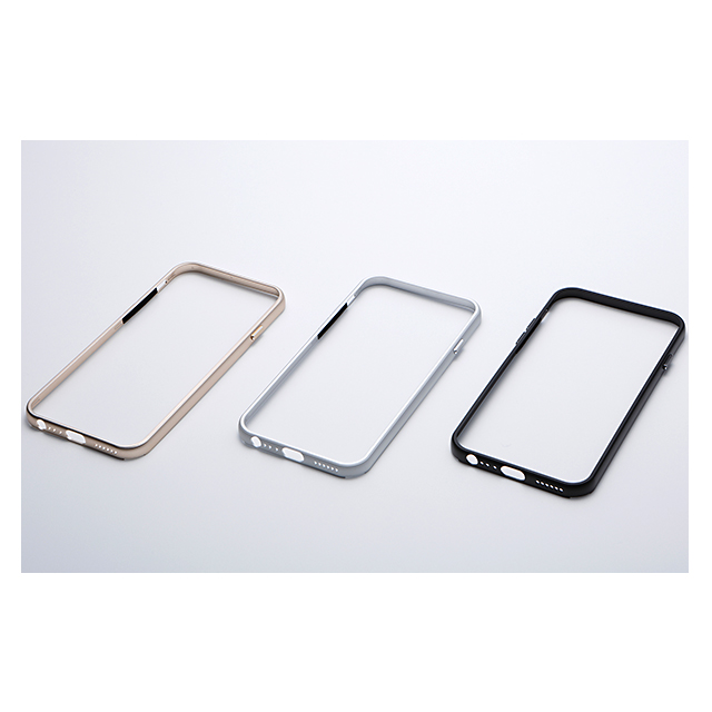 【iPhone6s/6 ケース】Hybrid Case UNIO (Ebony Silver)サブ画像