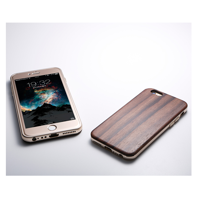 【iPhone6s/6 ケース】Hybrid Case UNIO (Ebony Silver)サブ画像