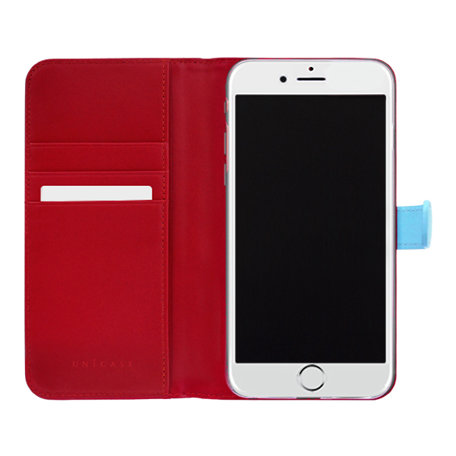 【iPhone6s/6 ケース】COWSKIN Diary Blue×Red for iPhone6s/6goods_nameサブ画像