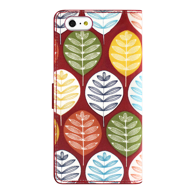 【iPhone6s/6 ケース】Pastel Diary (Tree/ワイン)サブ画像
