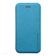 【iPhone6s/6 ケース】手帳型クラムシェルケース Zara (Blue)