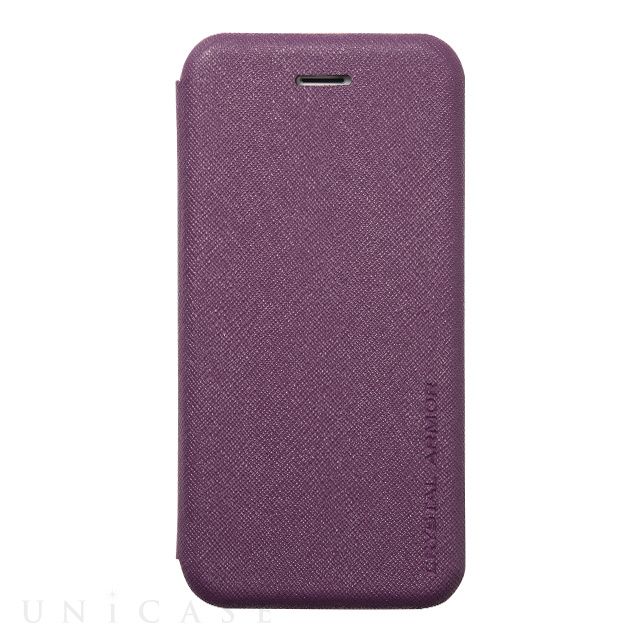 【iPhone6s/6 ケース】手帳型クラムシェルケース Zara (Purple)