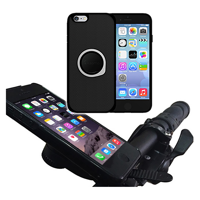 【iPhone6s/6 ケース】自転車取付型ケース ViDA (ブラック)サブ画像