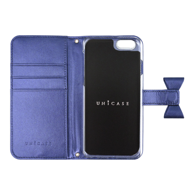 【iPhone6s/6 ケース】Ribbon Diary Navy for iPhone6s/6サブ画像