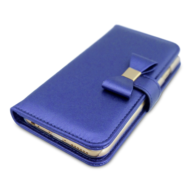 【iPhone6s/6 ケース】Ribbon Diary Navy for iPhone6s/6サブ画像