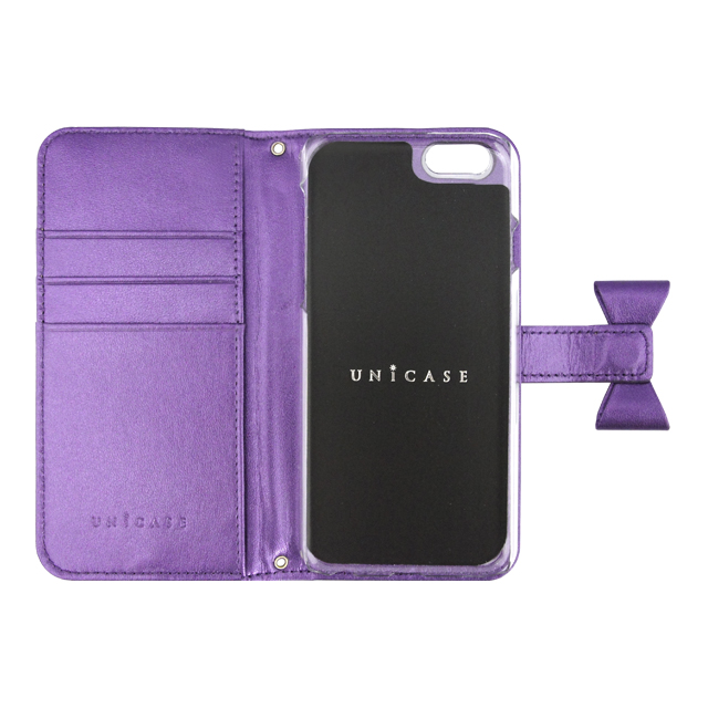 【iPhone6s/6 ケース】Ribbon Diary Purple for iPhone6s/6サブ画像