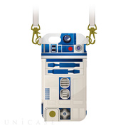 【iPhone6s/6 ケース】STAR WARS レザーケース ネックストラップ付き (R2-D2)