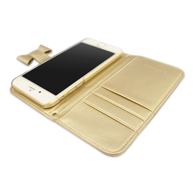 【iPhone6s Plus/6 Plus ケース】Ribbon Diary Gold for iPhone6s Plus/6 Plusサブ画像