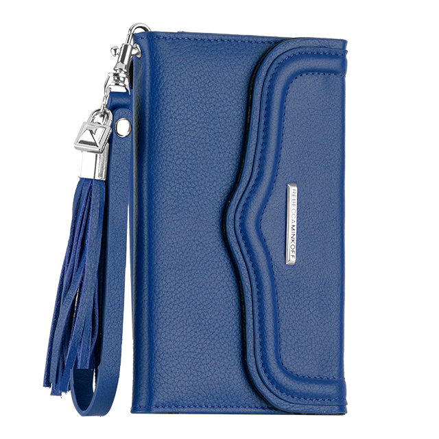 【iPhone11 Pro/XS/X/SE(第3/2世代)/8/7/6s/6 ケース】REBECCAMINKOFF Wristlet with Tassle (Cobalt)サブ画像