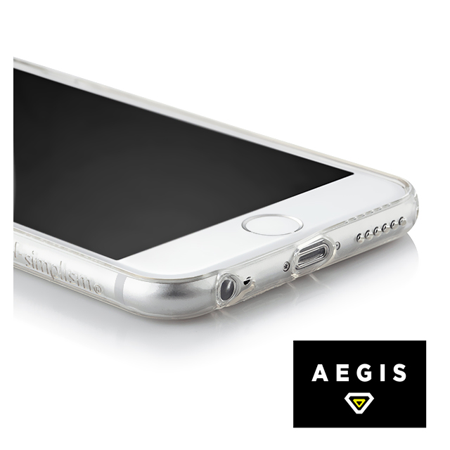 【iPhone6s/6 ケース】AEGIS フルカバークリスタルケース (クリアネイビー)サブ画像