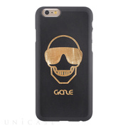 【iPhone6s/6 ケース】Skull Engraved Bar (ゴールド)