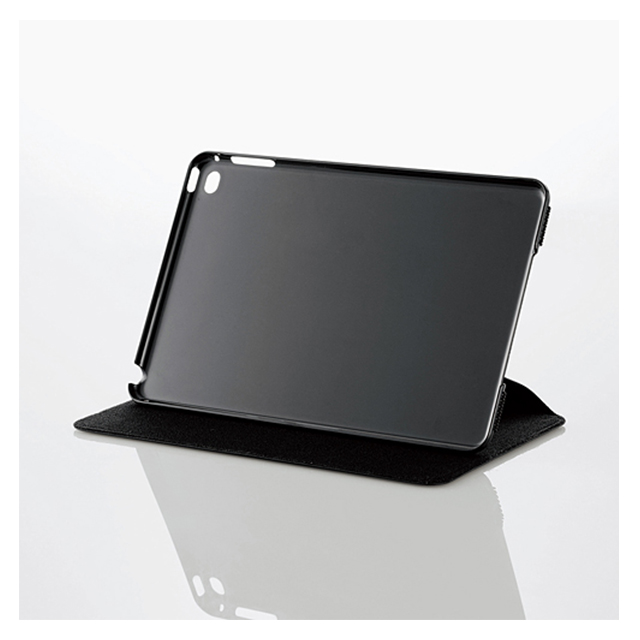 【iPad mini4 ケース】フラップカバー/オールアングルスタンド/ブラックサブ画像