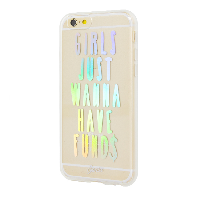 【iPhone6s/6 ケース】CLEAR (Girls Just Wanna Have Funds)サブ画像