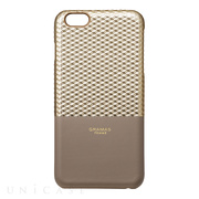 【iPhone6s Plus/6 Plus ケース】Back Leather Case ”Hex” (Champagne)