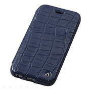 【iPhone6s/6 ケース】Luxury Genuine Leather Case (Midnight Blue)