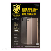 【XPERIA Z4 フィルム】PAPER THIN 背面保護