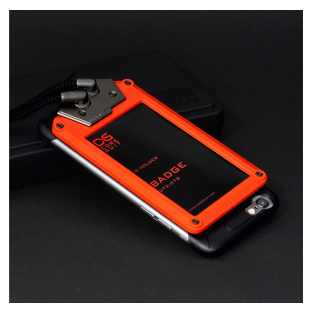 【iPhone6s/6 ケース】Badge Case (Orange)サブ画像