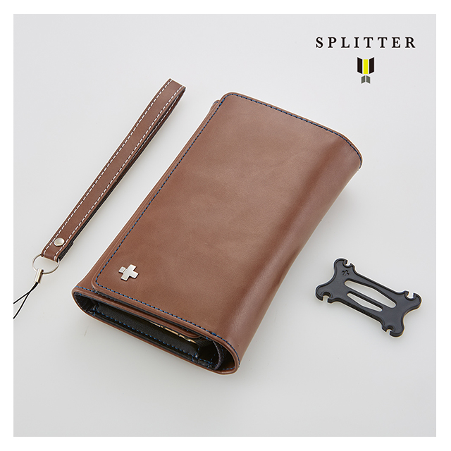【iPhone6s/6 ケース】SPLITTER Flip Note Wallet Case (グリーン)サブ画像