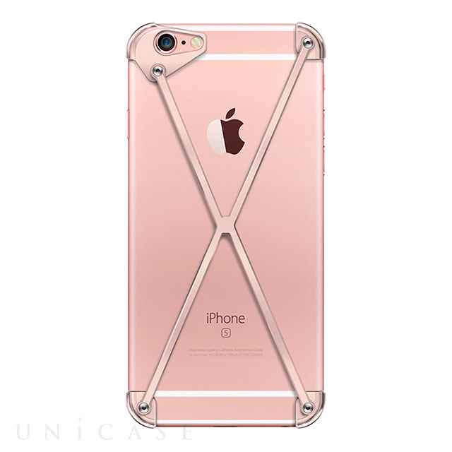 【iPhone6s ケース】RADIUS case (All Rose Gold X)