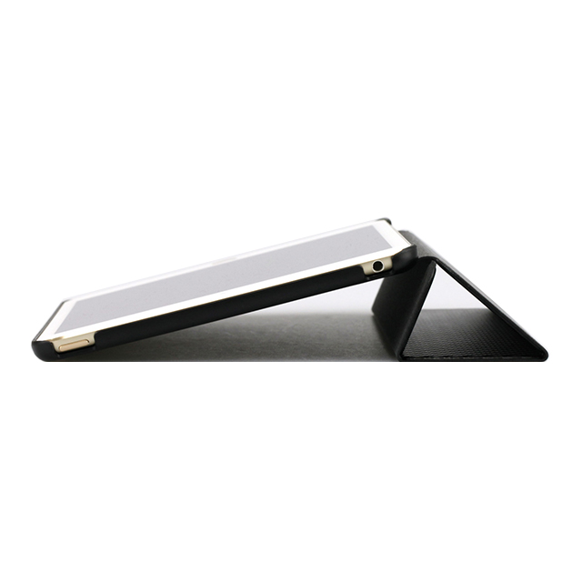 【iPad mini4 ケース】CarbonLook SHELL with Front cover (ブラック)goods_nameサブ画像