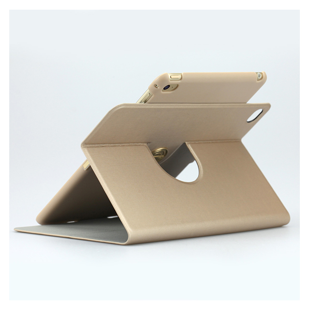 【iPad mini4 ケース】TUNEFOLIO 360 (ゴールド)サブ画像