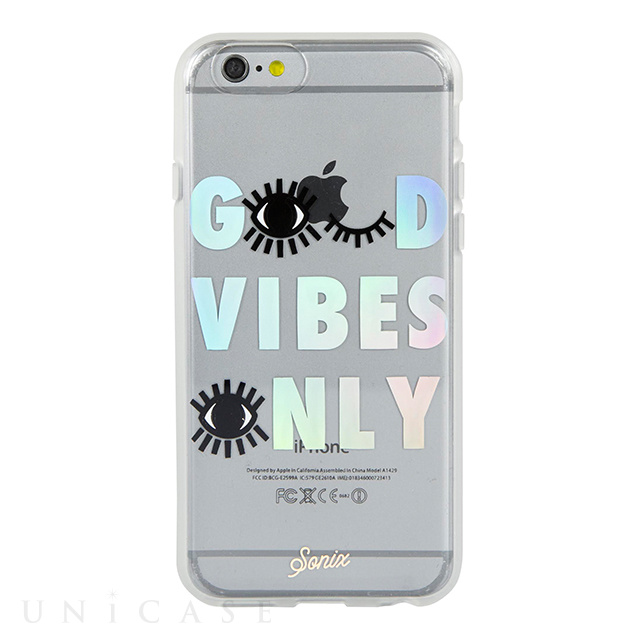 【iPhone6s/6 ケース】CLEAR (GOOD VIBES ONLY)
