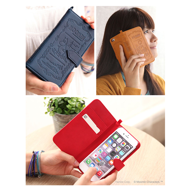 【iPhone6s/6 ケース】MOOMIN Notebook Case (リトルミイ/レッド)サブ画像