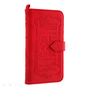 【iPhone6s/6 ケース】MOOMIN Notebook Case (ムーミン/レッド)