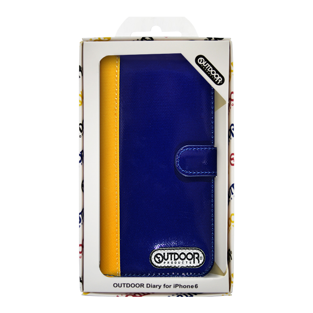 【iPhone6s/6 ケース】OUTDOOR Diary BluexYellow for iPhone6s/6goods_nameサブ画像