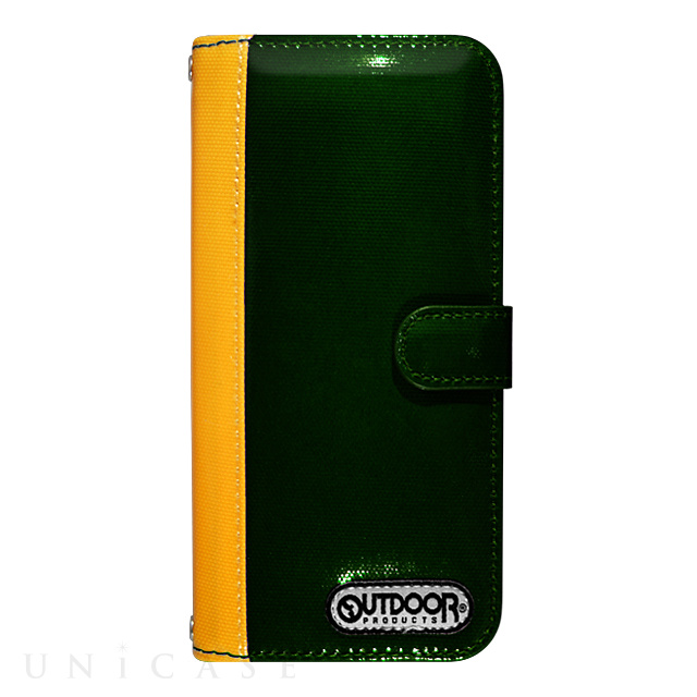 【iPhone6s/6 ケース】OUTDOOR Diary GreenxYellow for iPhone6s/6