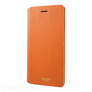 【iPhone6s Plus/6 Plus ケース】Flap Leather Case ”Colo” (Orange)